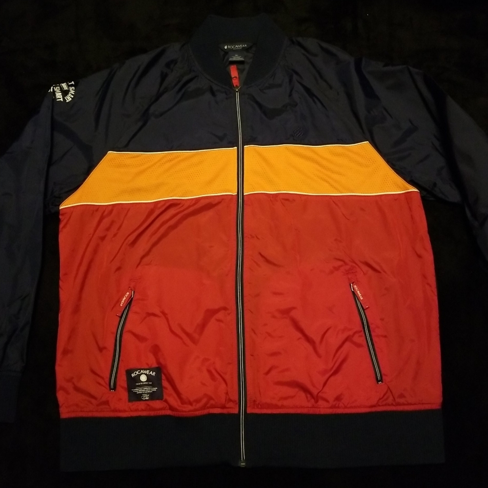 Rocawear Classic Men's Track Jacket  Athletic